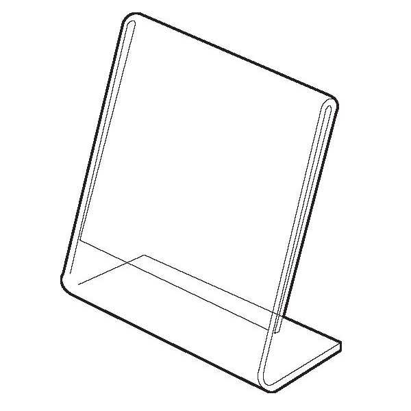 #PH811V - Sign Holder & Acrylic