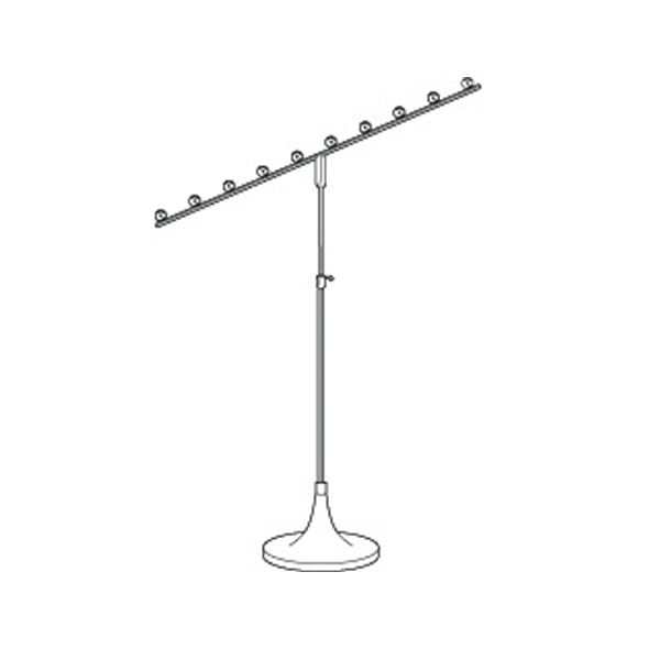 #TRB8-1820 - Trumpet Base Display Fixtures