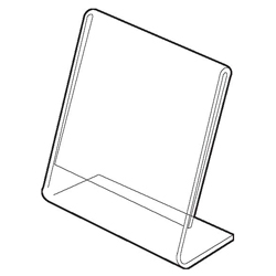 #PH811V - Sign Holder & Acrylic