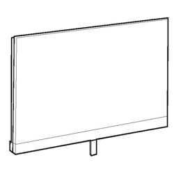 #SA711V - Sign Holder & Acrylic